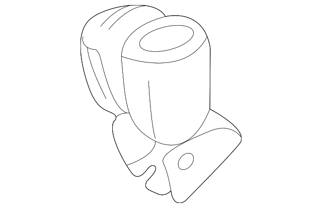 5203922 Деталь BUCKLE END, LEFT