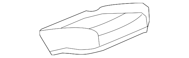 20865143 CUSHION COVER, RIGHT