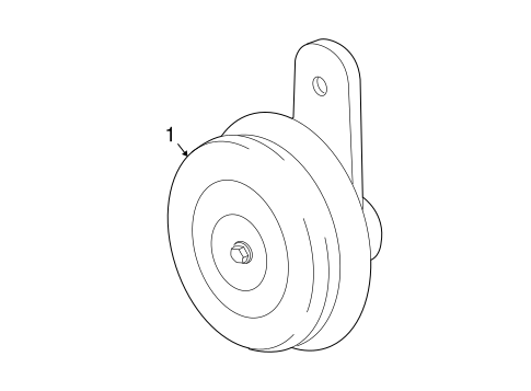 ELECTRICAL/HORN for 2009 Toyota Matrix #1