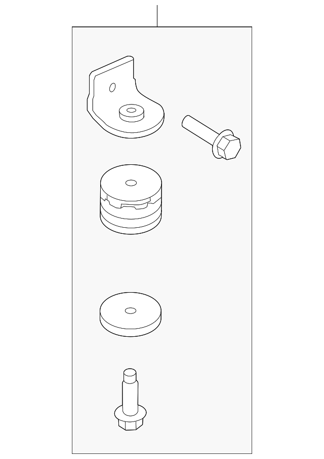 LR038596 MOUNT KIT BUSHING KIT