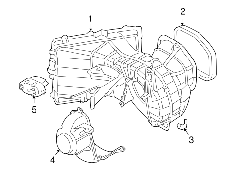 Cayenne BLOWER MOTOR & FAN 2