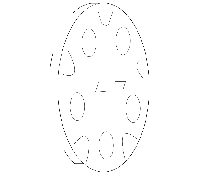 15094627 HUB CAP