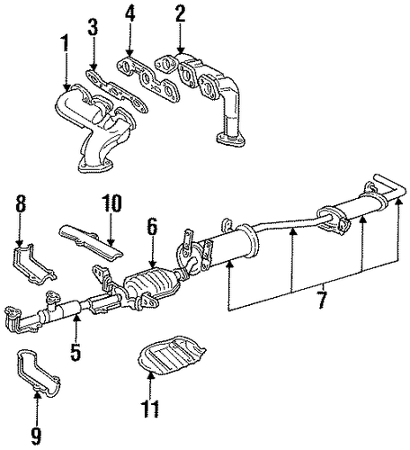 Villager EXHAUST COMPONENTS