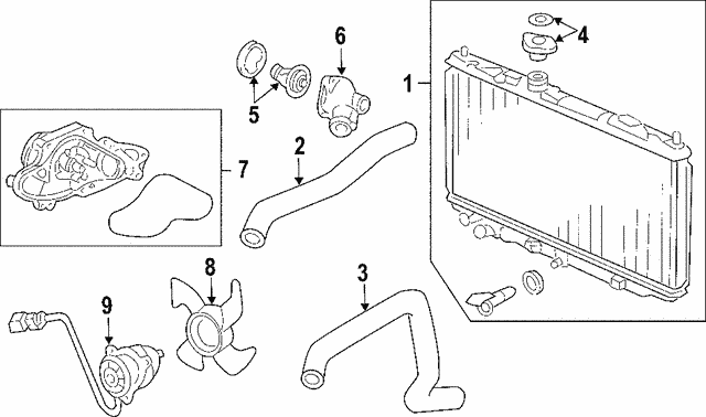 Radiator (Denso) Radiator (Denso)