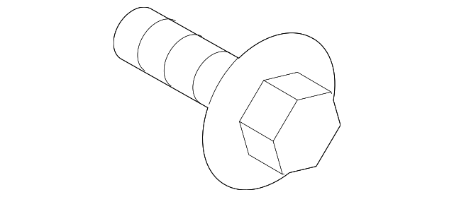 -W505422-S450B Деталь MUD GUARD BOLT, RIGHT