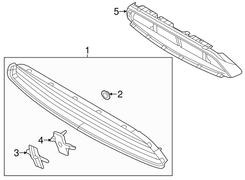 Mustang GRILLE & COMPONENTS 2