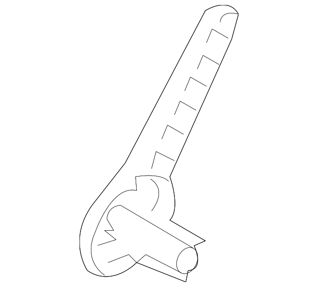 DM5Z-5862578-AB Деталь LUMBAR ADJUSTER, LEFT