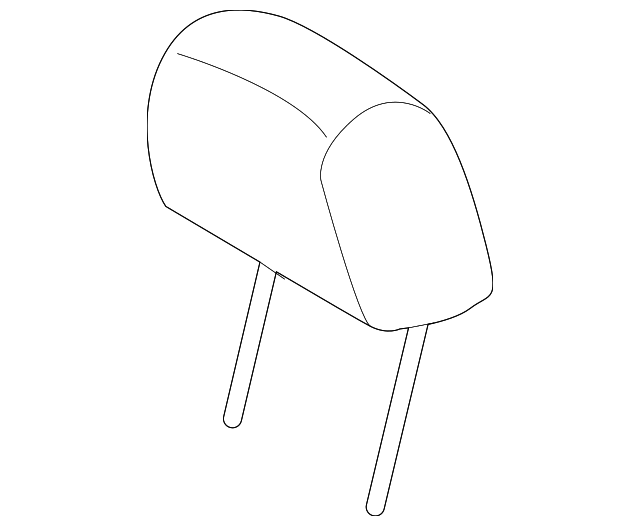 D2BZ-54611A08-CJ Деталь HEADREST, LEFT