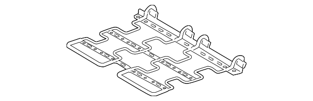 BE8Z-5464646-A Деталь SEAT SUPPORT, LEFT