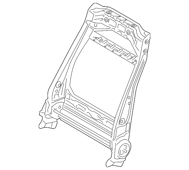 CE8Z-5461019-A Деталь SEAT BACK FRAME, LEFT