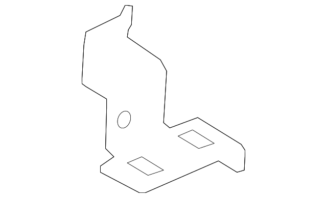 CE8Z-5460328-A Деталь SEAT FRAME REAR BRACKET, LEFT