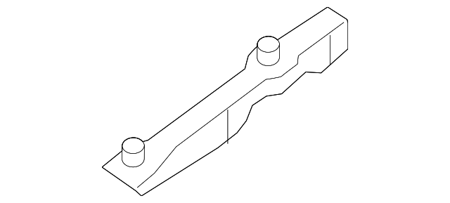 958559198001 Деталь FRONT RETAINER, RIGHT