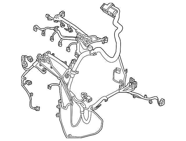 LR033046 Деталь ENGINE HARNESS