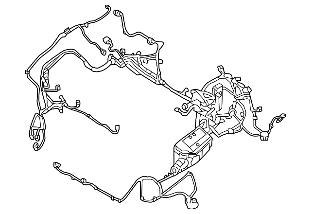 LR028569 Деталь HARNESS