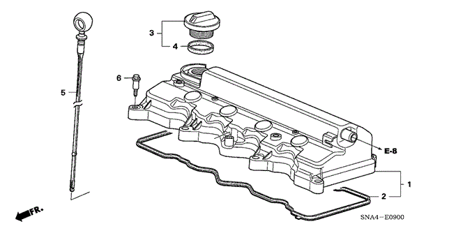Gasket, Oil Filler Gasket, Oil Filler