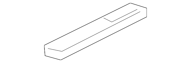 8A8Z-16241-A Деталь BUMPER COVER LOWER RETAINER, RIGHT