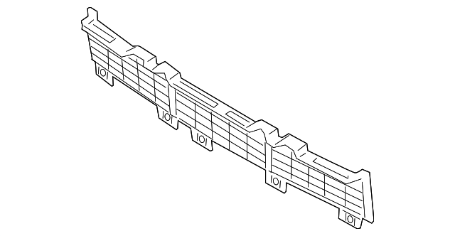 8A8Z-17K945-A Деталь BUMPER GRILLE