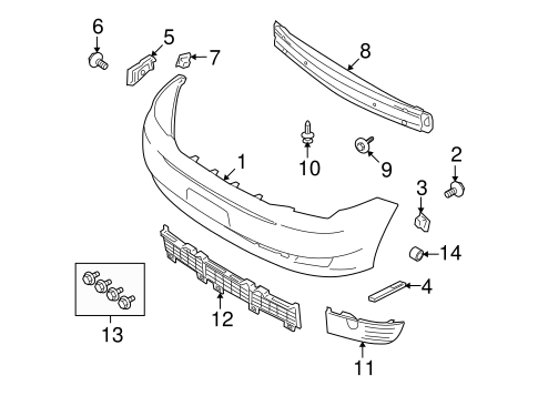 Flex BUMPER & COMPONENTS - FRONT