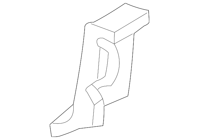 F7ZZ16060BA Деталь LOWER REINF, LEFT