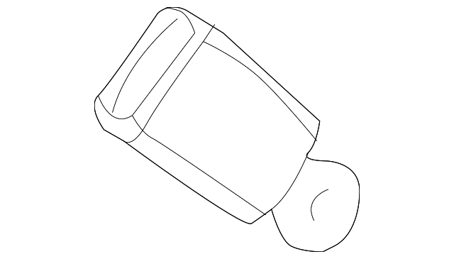LR009314 Деталь BUCKLE, RIGHT