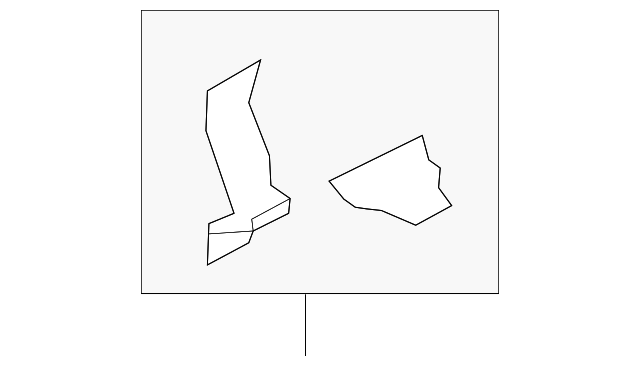 FA1Z-58237A02-B Деталь BRACKET, LEFT