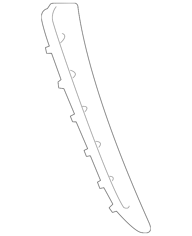 970-504-633-01-V09 Деталь MOLDING, LEFT