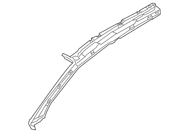 955-502-288-02-GRV Деталь ROOF RAIL, RIGHT