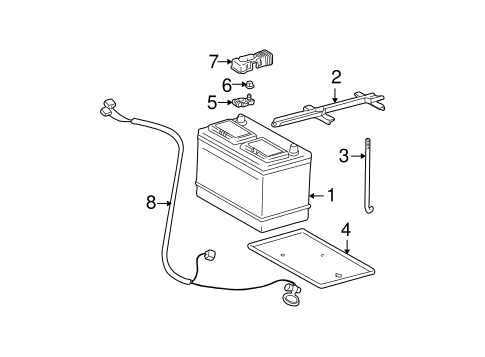 ELECTRICAL/BATTERY for 2005 Toyota Tundra #1