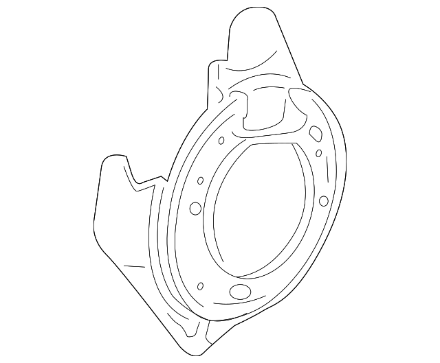 986-352-081-04 Деталь SPLASH SHIELD, LEFT