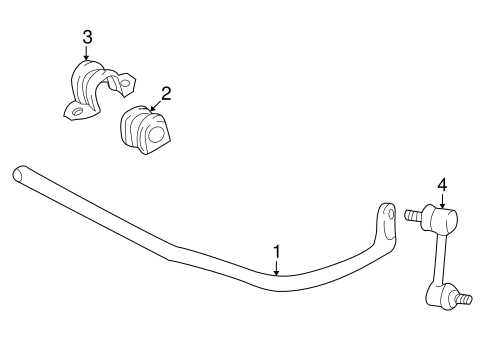 Vibe STABILIZER BAR & COMPONENTS