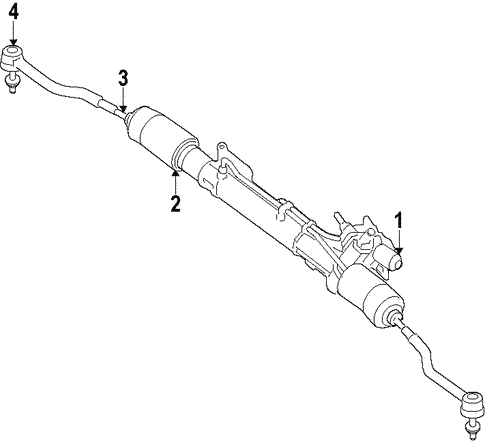 Steering/Steering Gear & Linkage for 2011 Nissan Altima #1