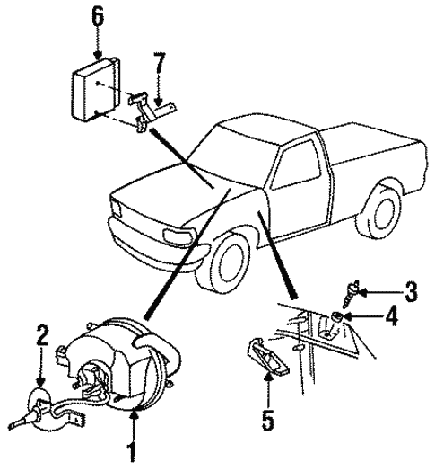 Cruise Control System for 1994 Mazda B3000 #0