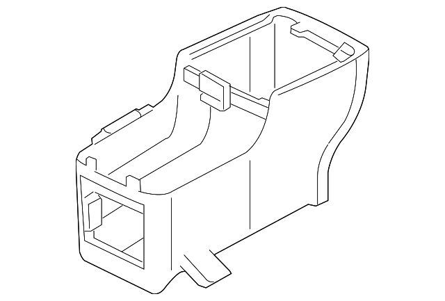 5F9Z74045A36AAC Деталь REAR CONSOLE