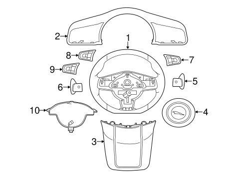 F-Type STEERING WHEEL & TRIM 2