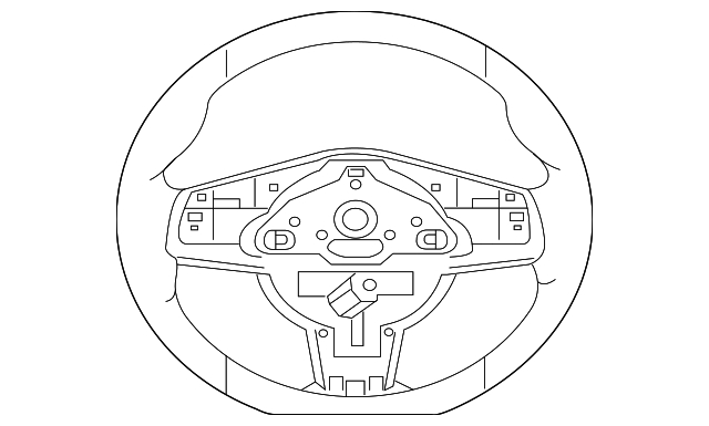 T2R1181PVJ Деталь STEERING WHEEL