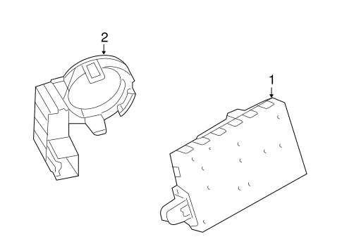 Electrical/Anti-Theft Components for 2008 Ford Taurus #1