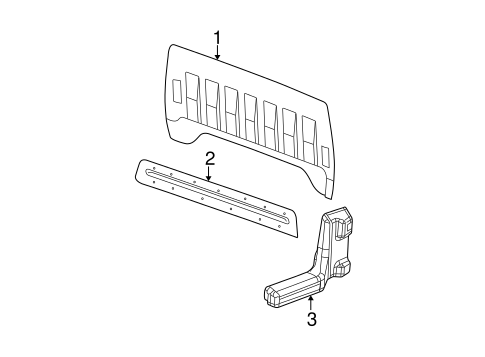Silverado 2500 HD BACK PANEL 2