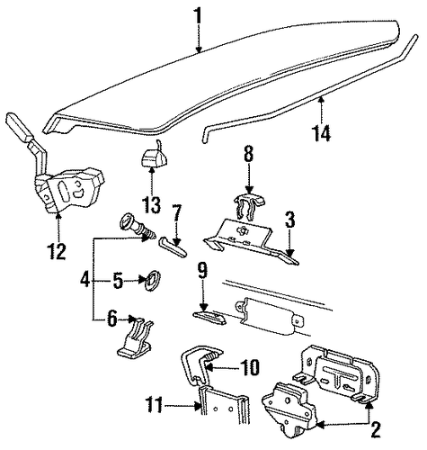 Mustang LID & COMPONENTS 2