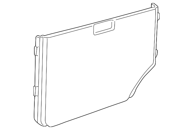 AWR4516HPQ Деталь LOWER QTR TRIM, RIGHT