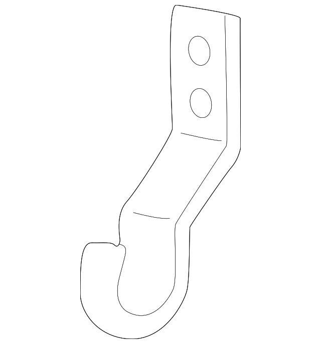 EPV100160HPQ Деталь TIE DOWN HOOK, RIGHT