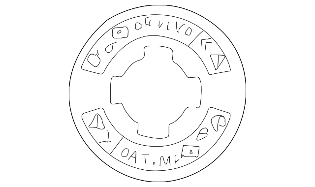 PAK100411 Деталь WARNING LABEL