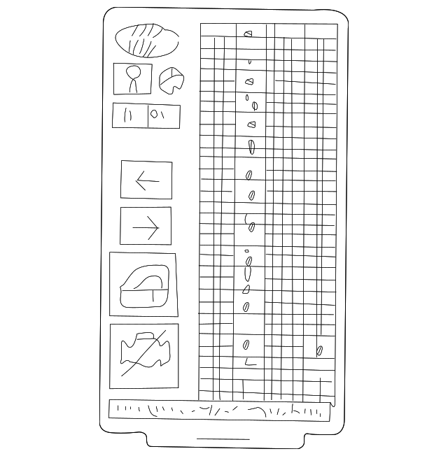 YQS101820 Деталь LABEL