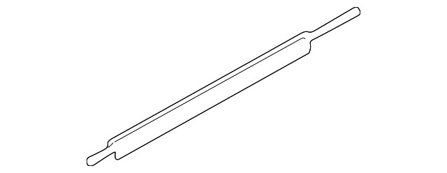 8643199 Деталь BELT W'STRIP, RIGHT