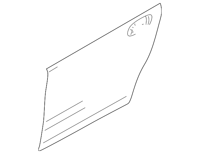 9159266 Деталь OUTER PANEL, RIGHT