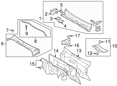BODY/COWL for 2008 Toyota Land Cruiser #1