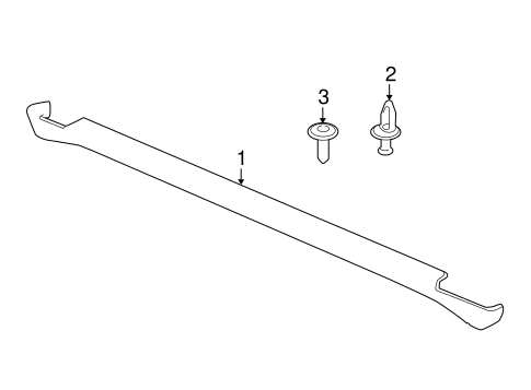 Monte Carlo EXTERIOR TRIM - PILLARS