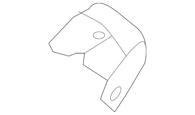 FR3Z-76025B32-A Деталь UPPER BRACKET, RIGHT