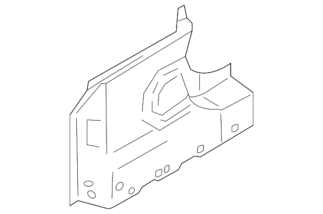 FR3Z-6302500-A Деталь LOWER PLR REINF, RIGHT