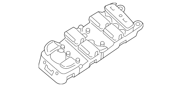 LR059772 WINDOW SWITCH, LEFT