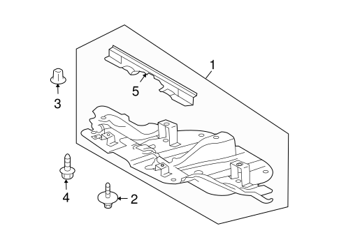 BODY/SPLASH SHIELDS for 2009 Toyota Tundra #2